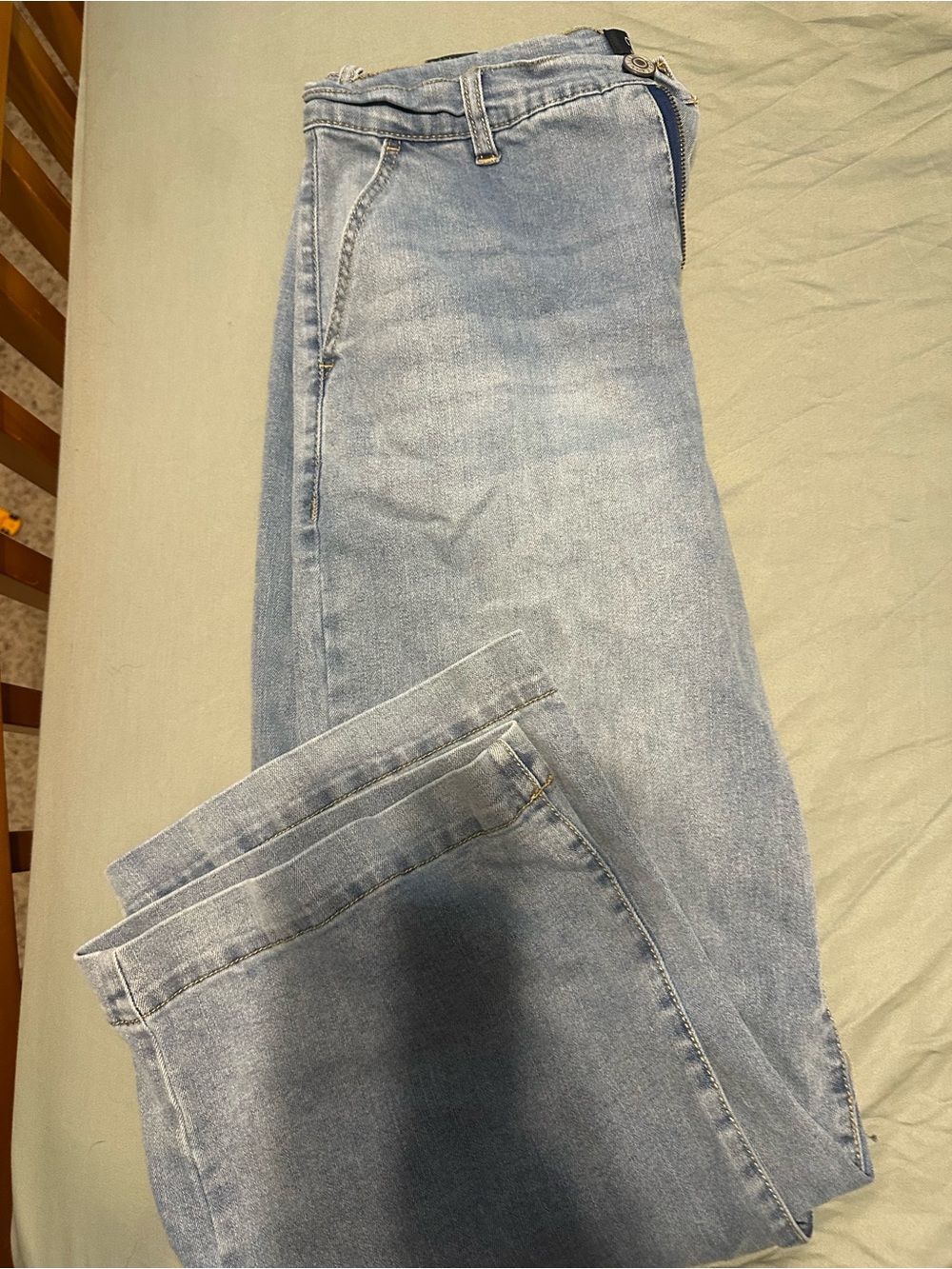 Light Blue Women’s Jeans - Classic Straight Fit